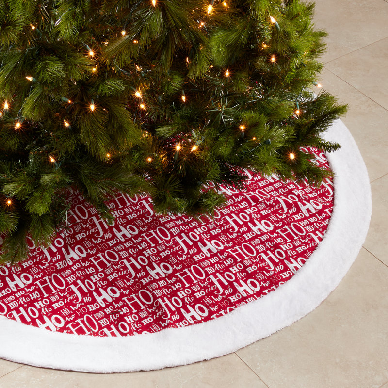 Saro Ho Cotton Tree Skirt Wayfair